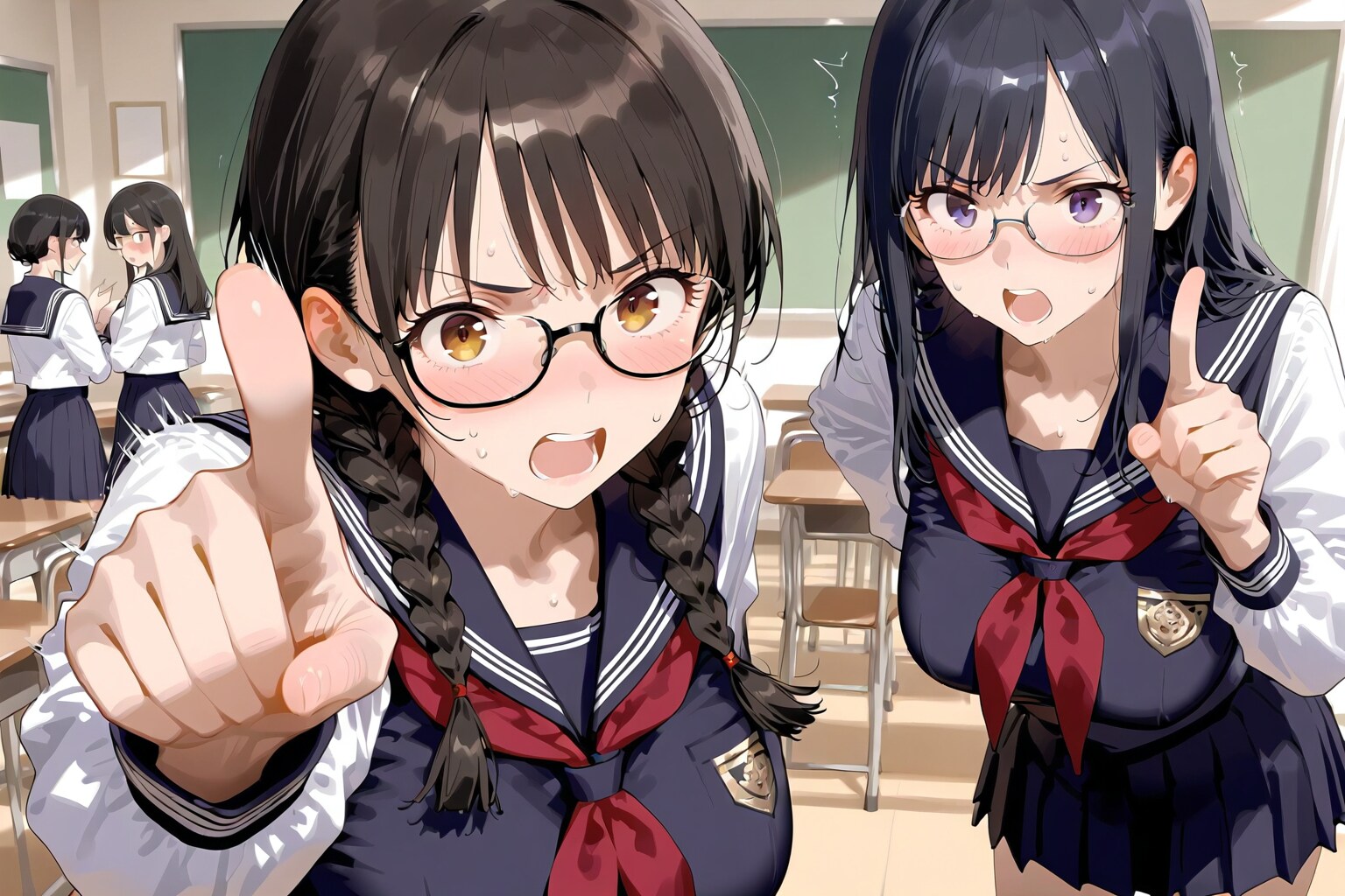 お𠮟り委員長