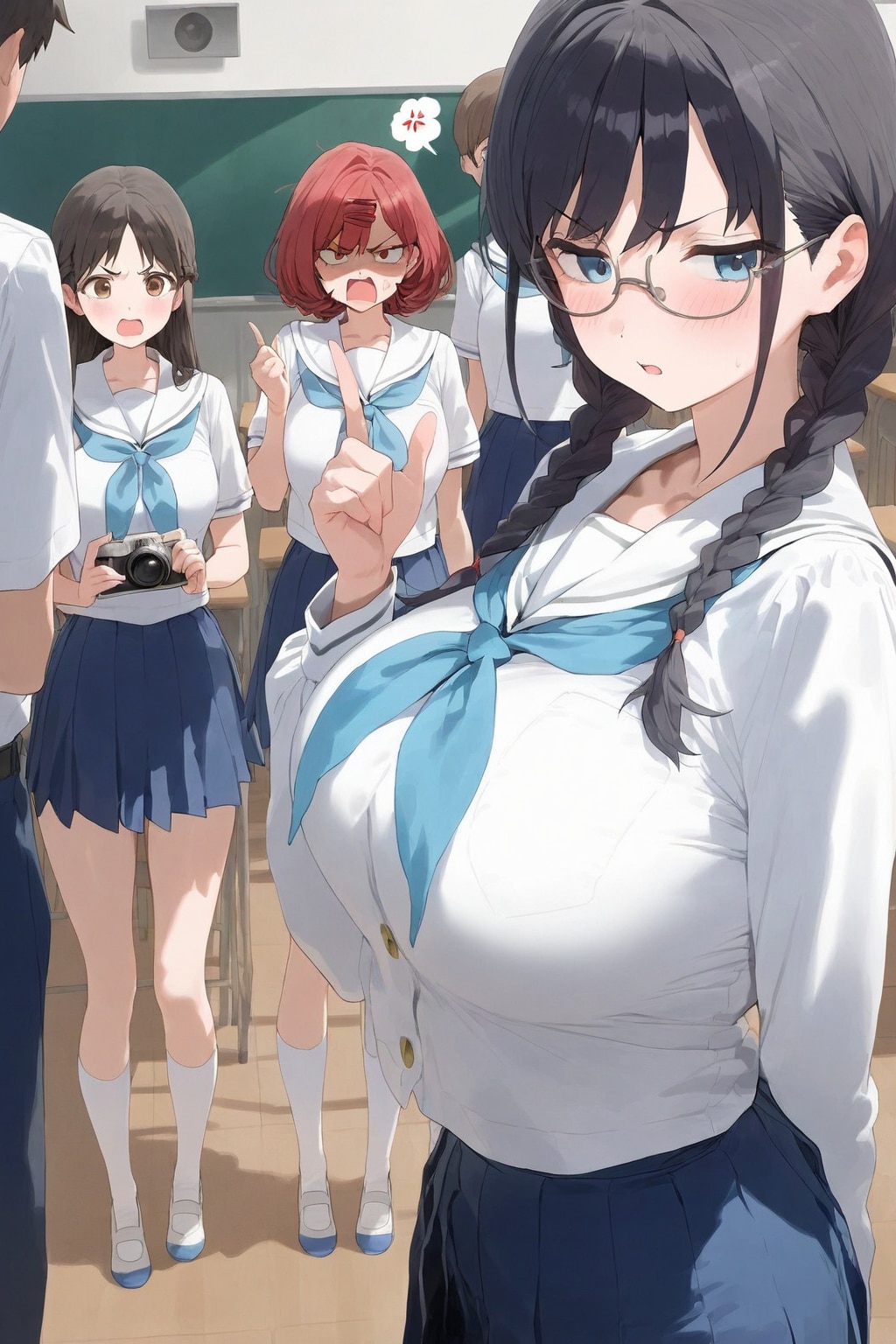 お𠮟り委員長