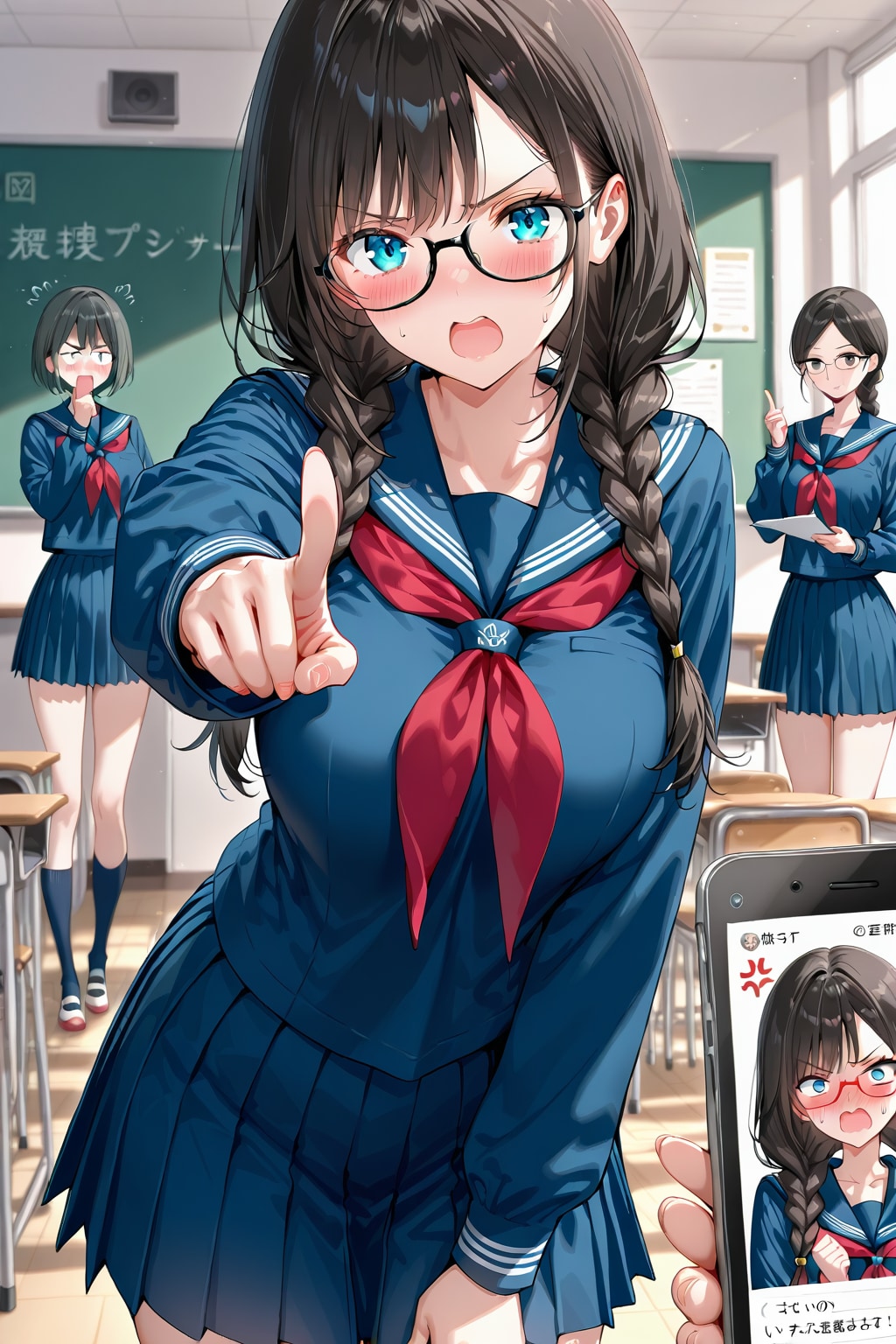 お𠮟り委員長