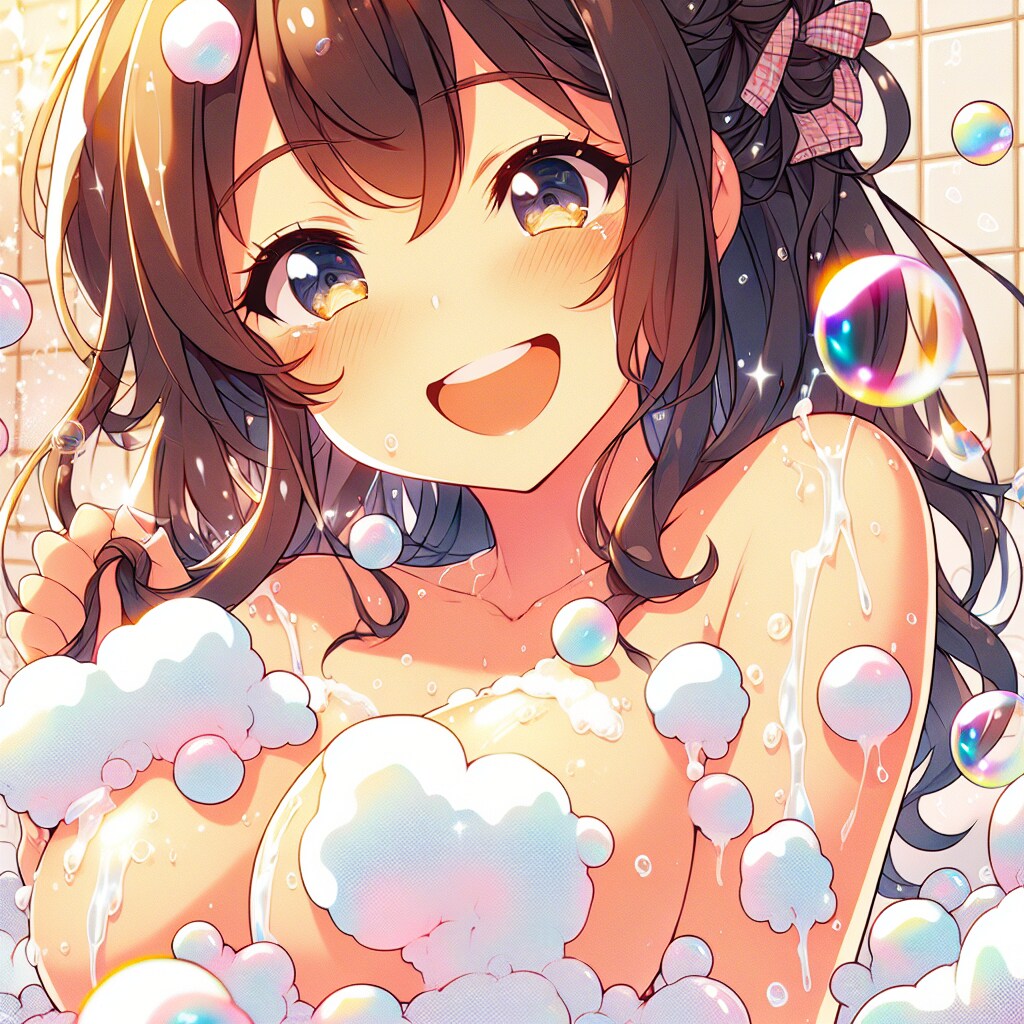 あわあわバスタイム♪