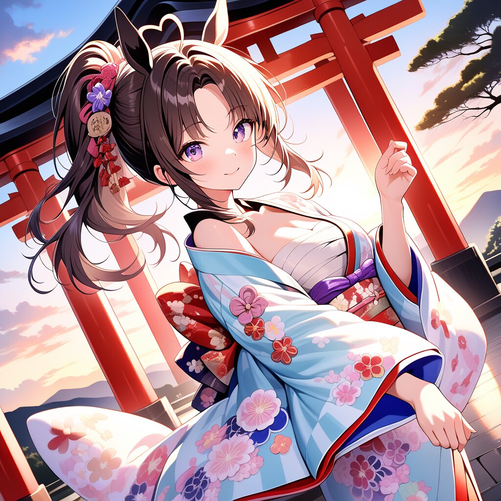 初詣・ウマ娘