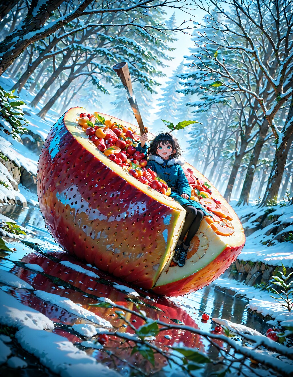 今日はフルーツアートの日