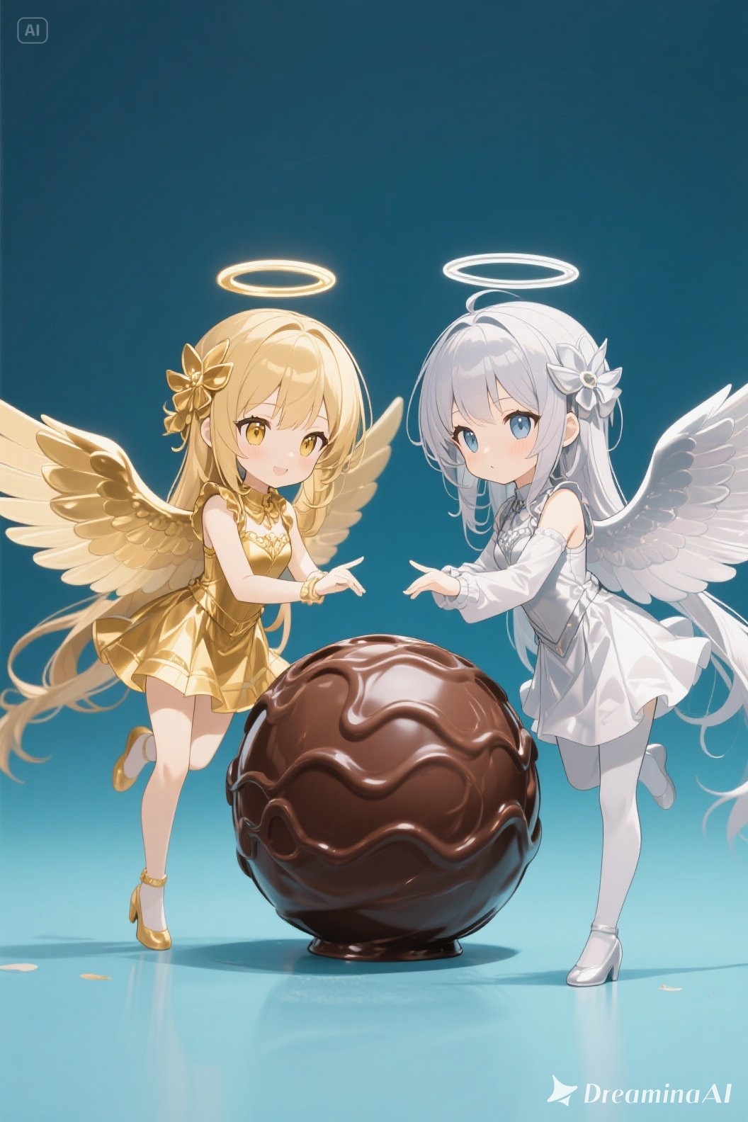 金と銀のエンゼル464 | の人気AIイラスト・グラビア