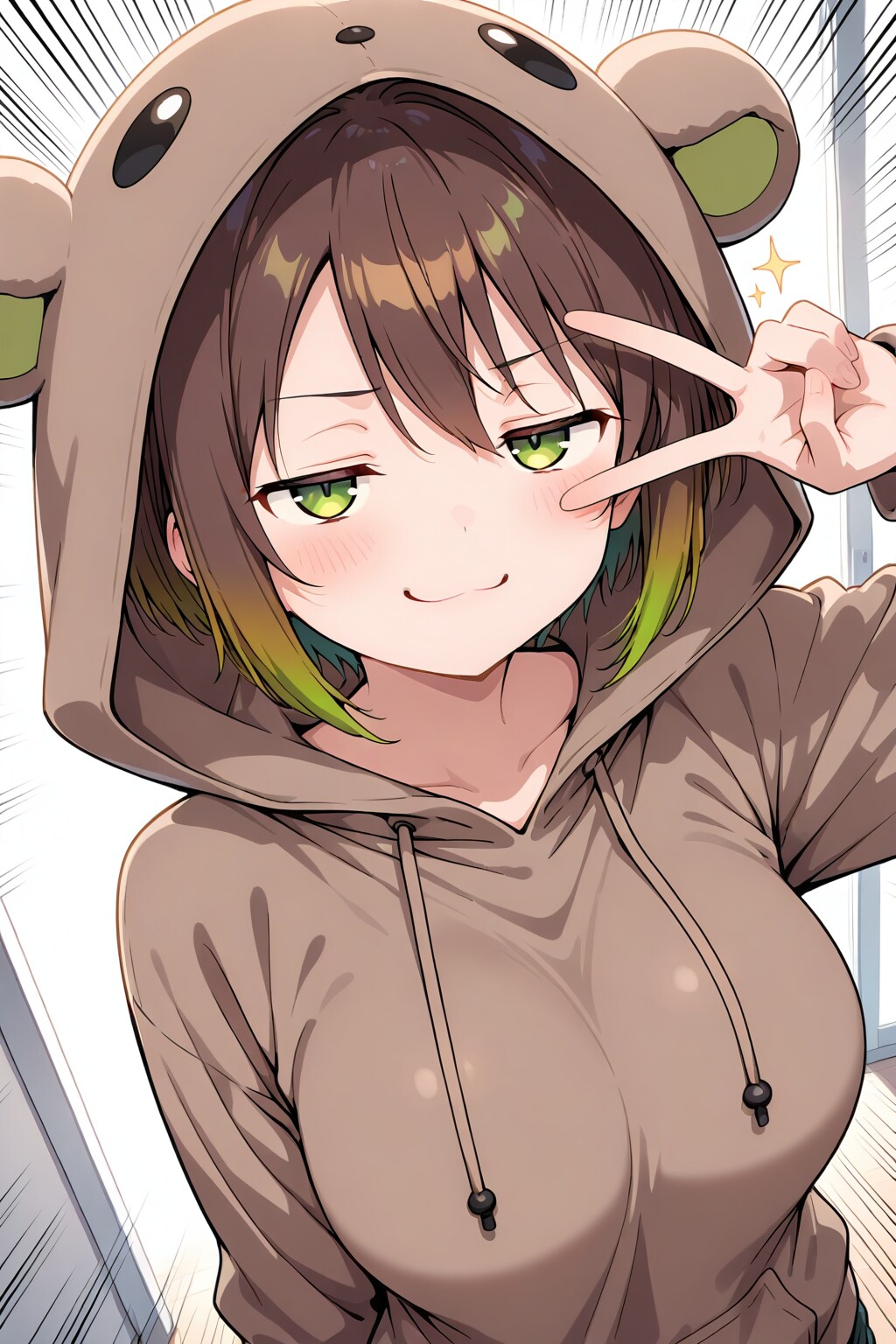 429 眩しいドヤ顔のボーイッシュ