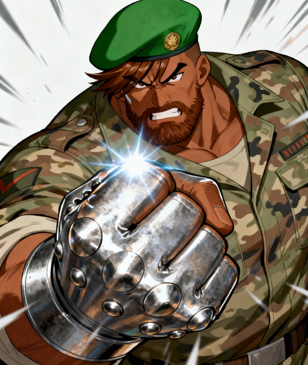 傭兵団ベアクロウ団長、ブルータル大佐（再掲載）