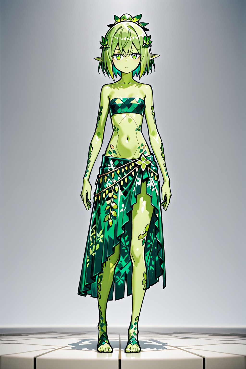 DRYADちゃん(ローポリ再挑戦)