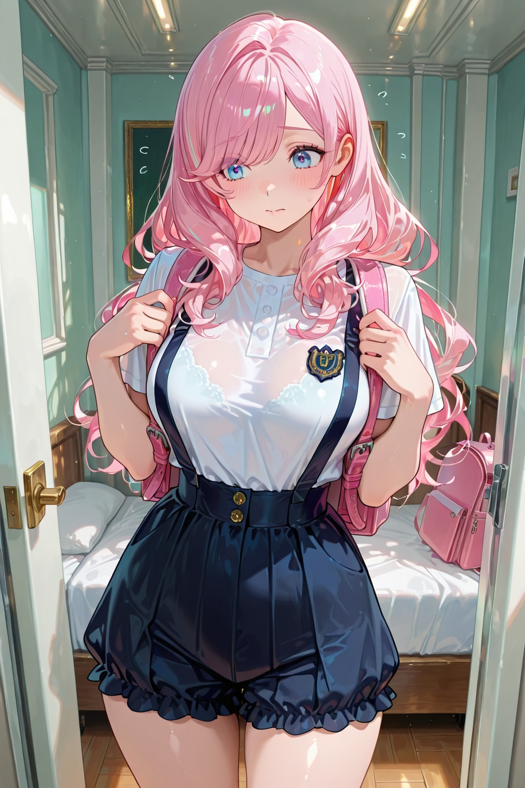 M子ちゃんと入学式プレイ