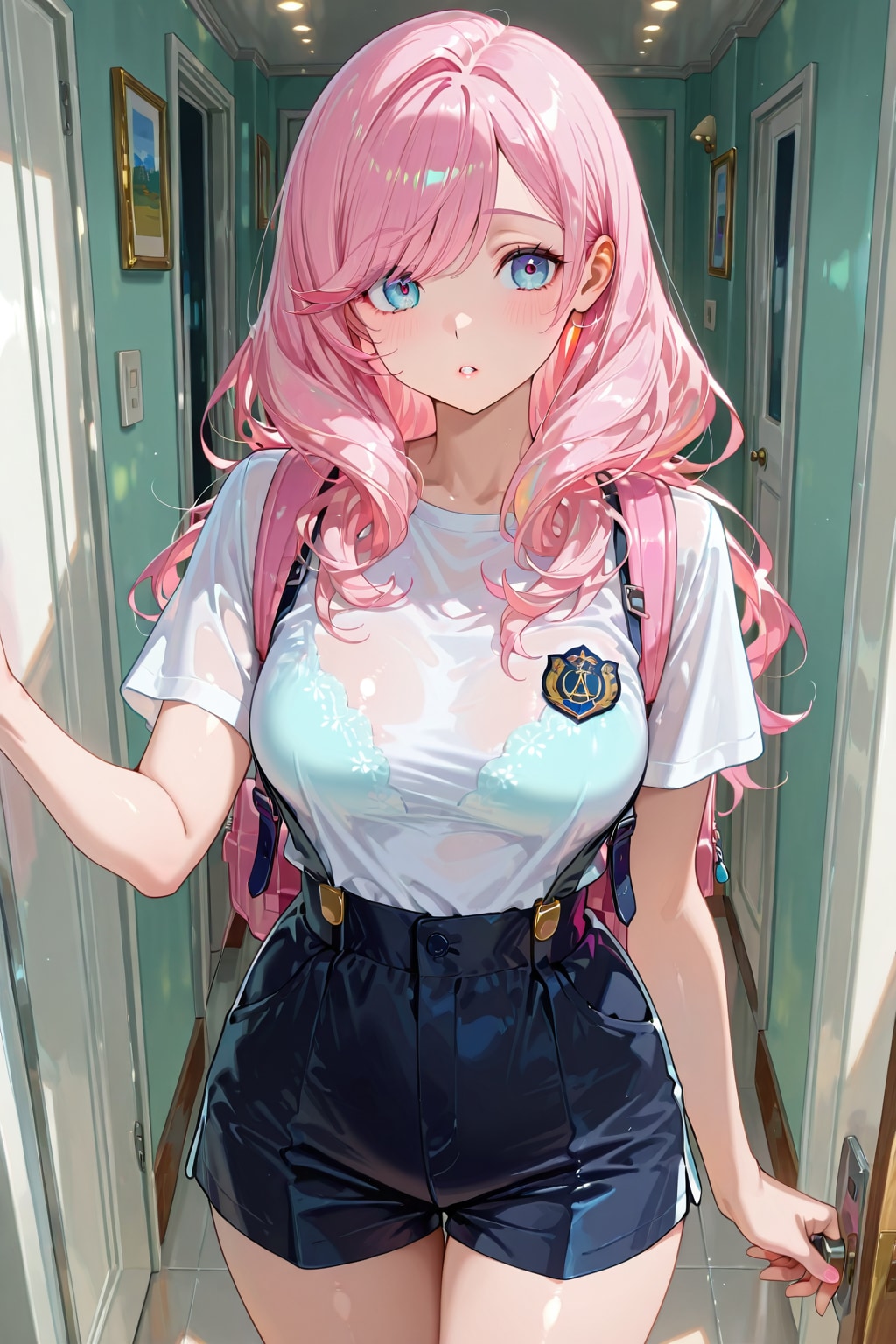 M子ちゃんと入学式プレイ