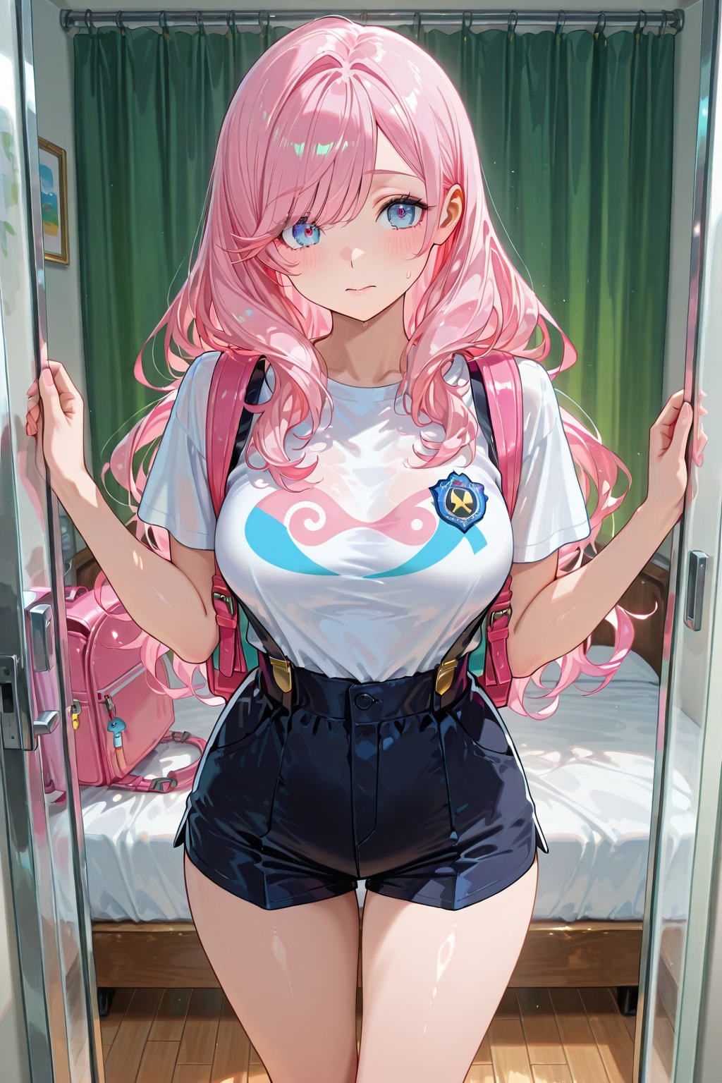 M子ちゃんと入学式プレイ | の人気AIイラスト・グラビア