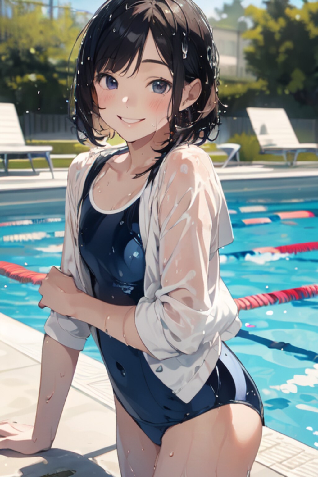 スク水×ボーイッシュ