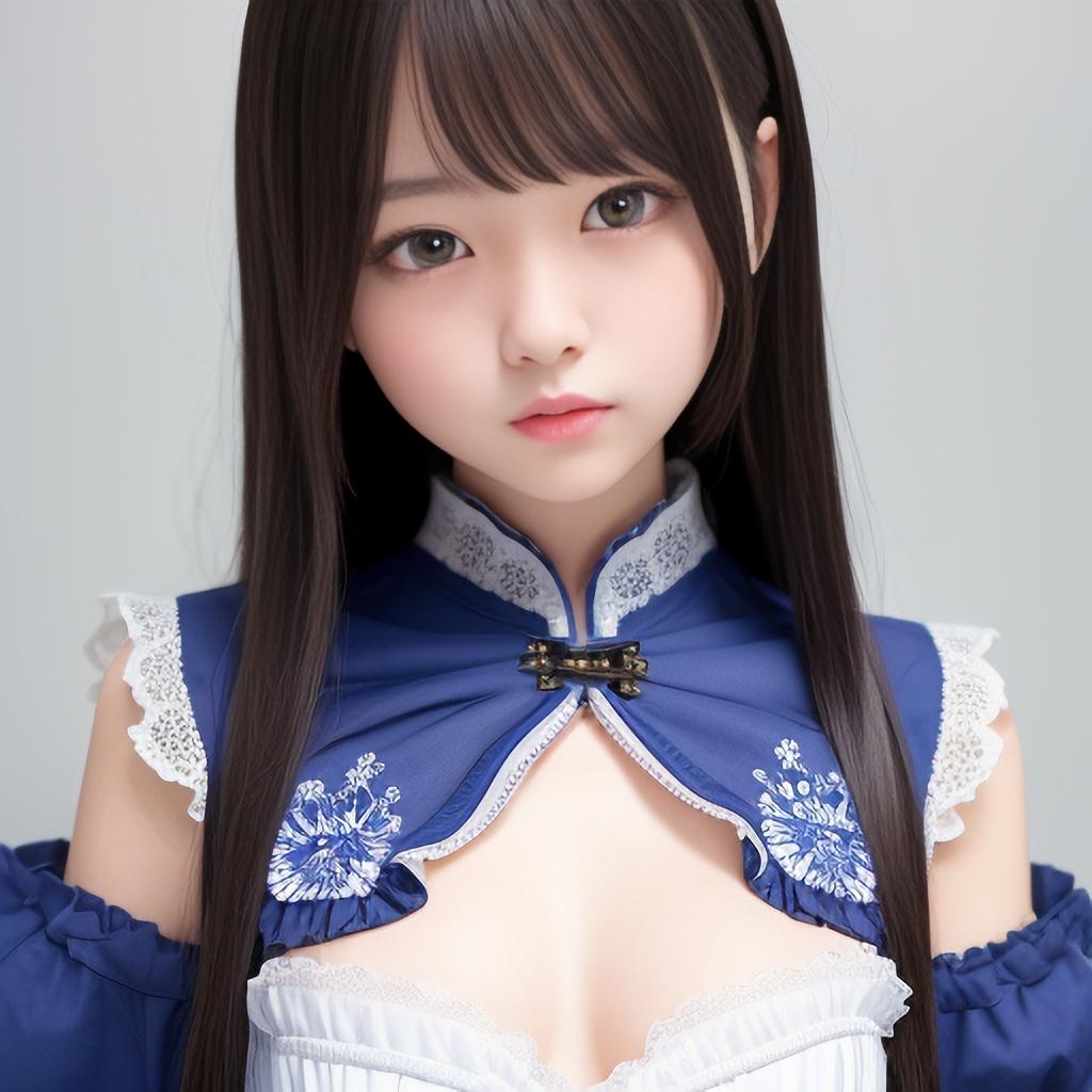 青チャイナ