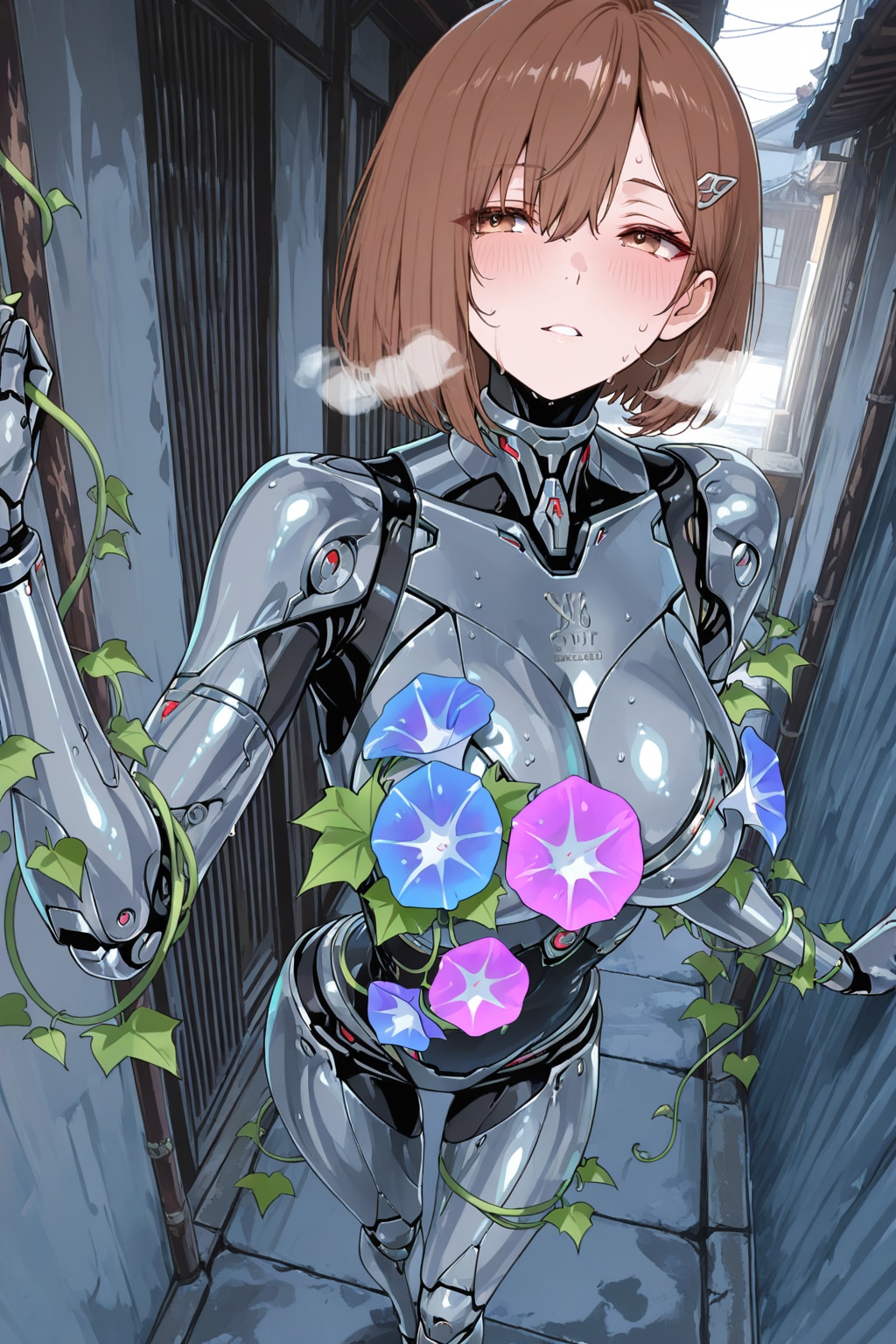 ちちぷい生成メカ娘　朝顔2