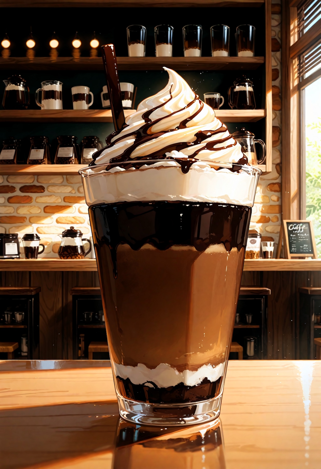 アイスカフェモカ。