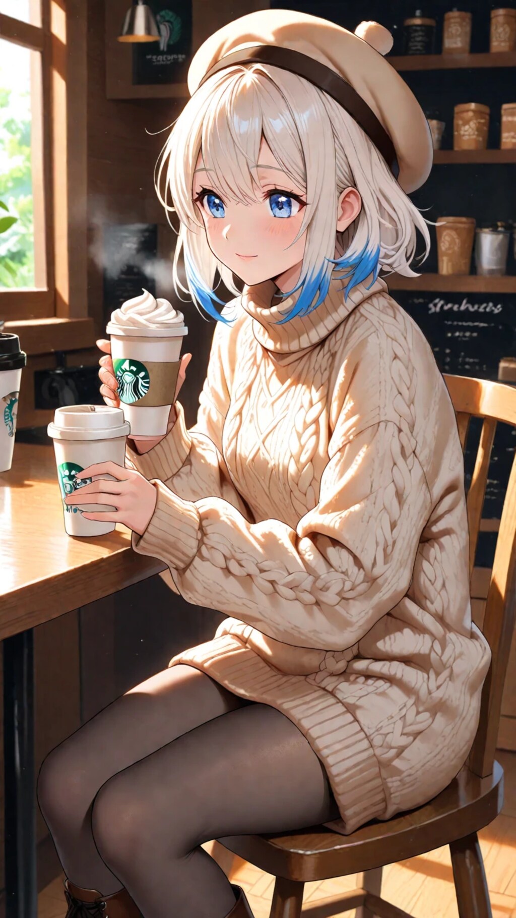 たまにはお外でゆったりと！