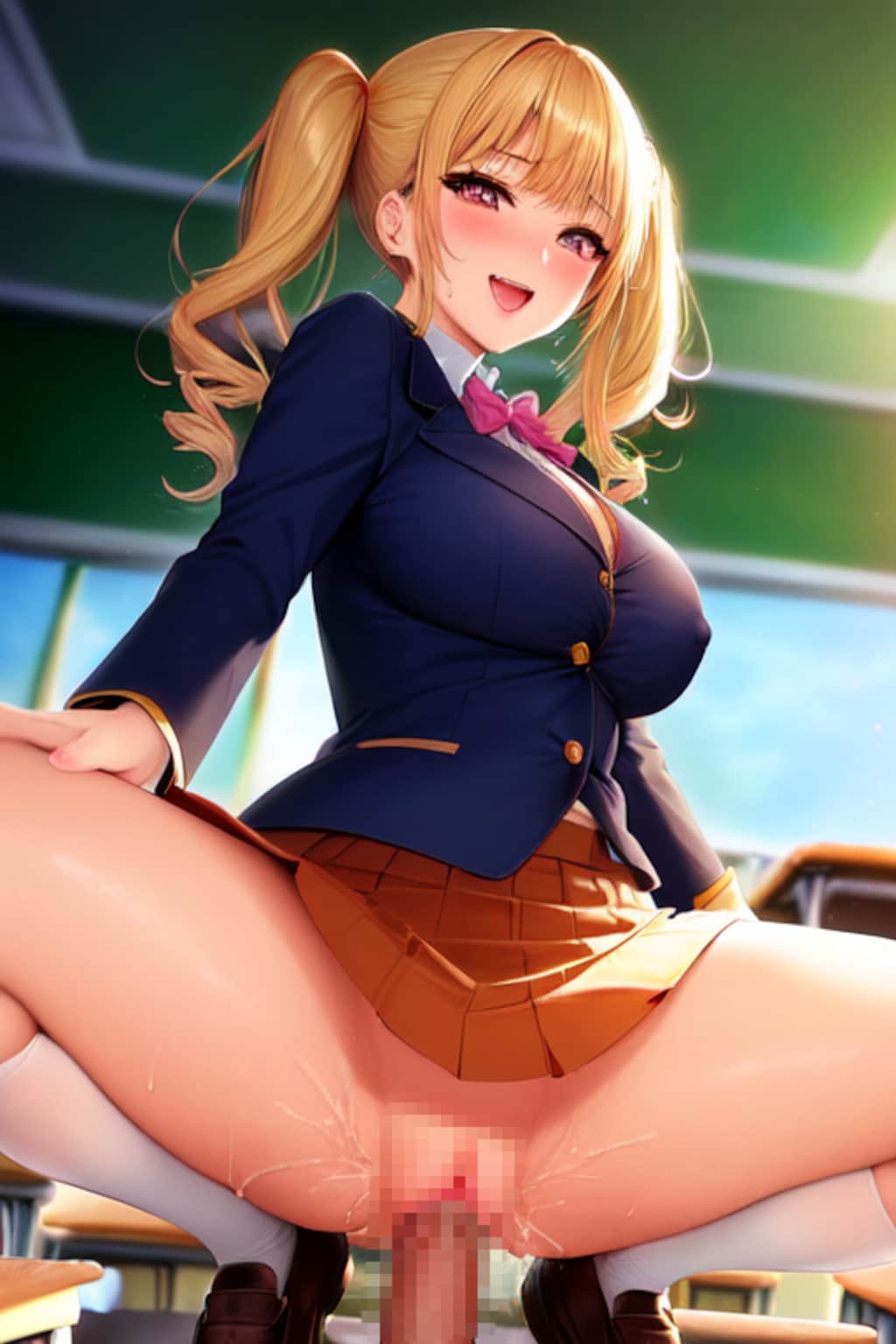 クラスの筆下し担当ギャル