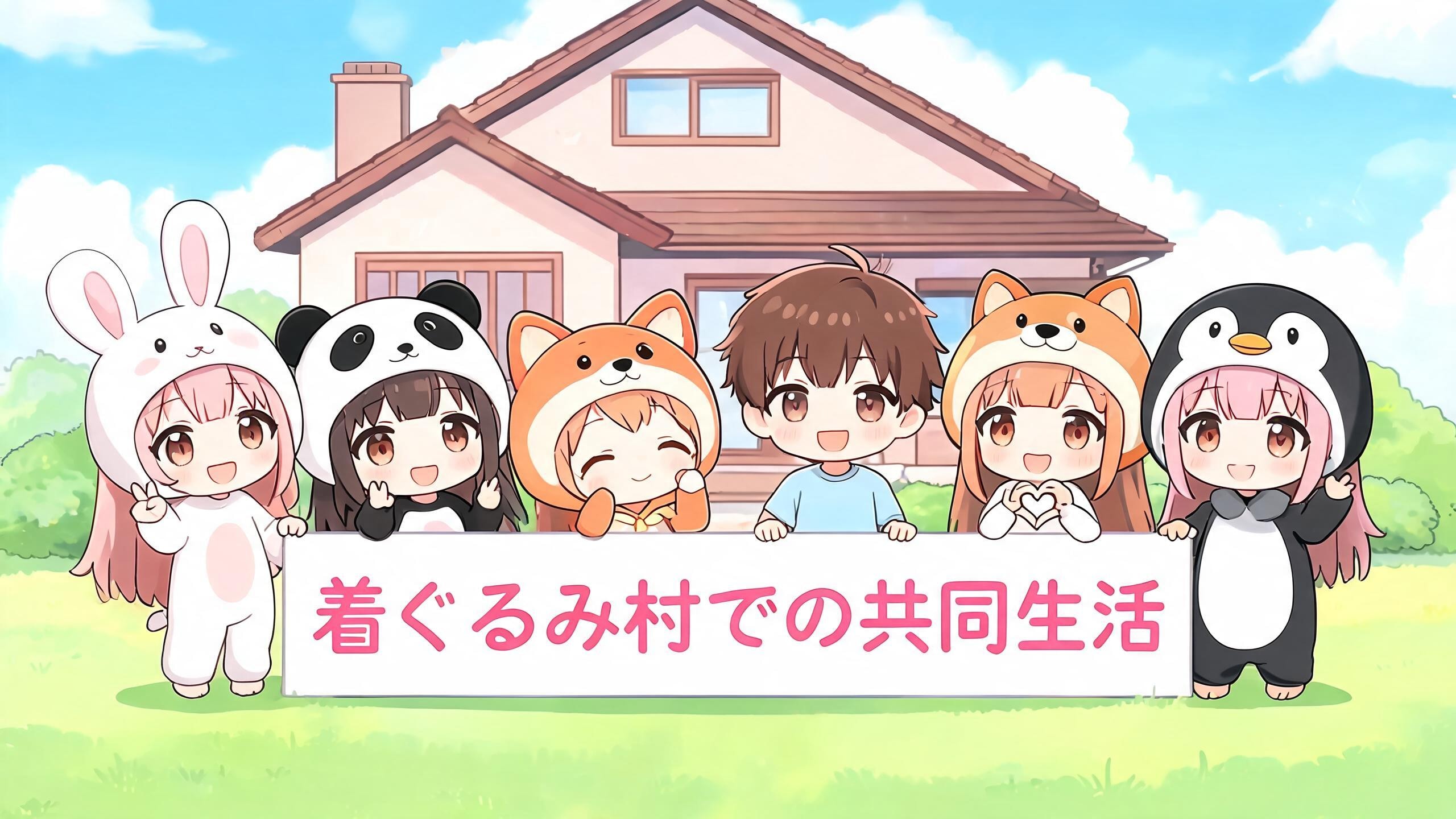 【#私のやってみたいこと】着ぐるみ村での共同生活１