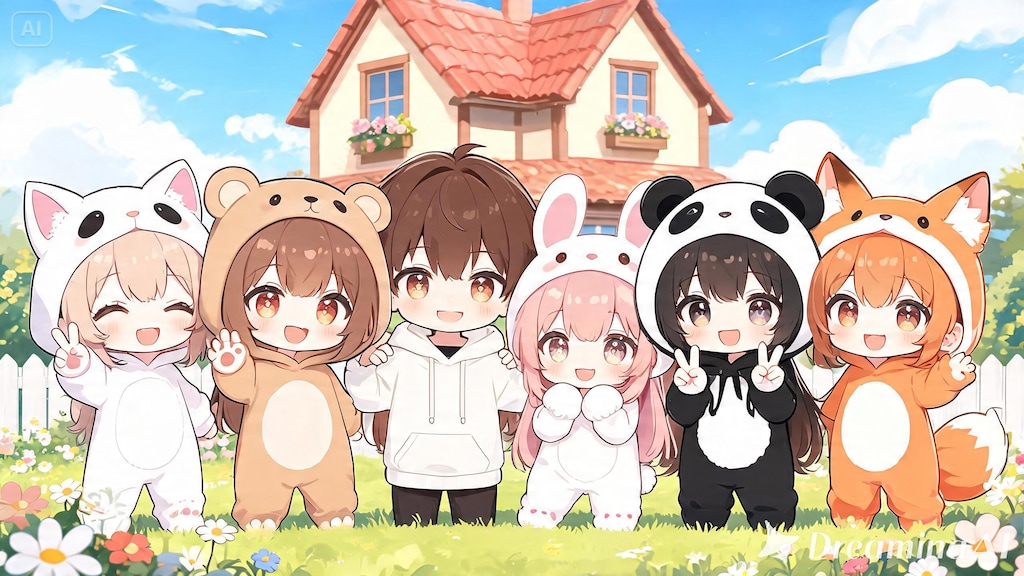 【#私のやってみたいこと】着ぐるみ村での共同生活１