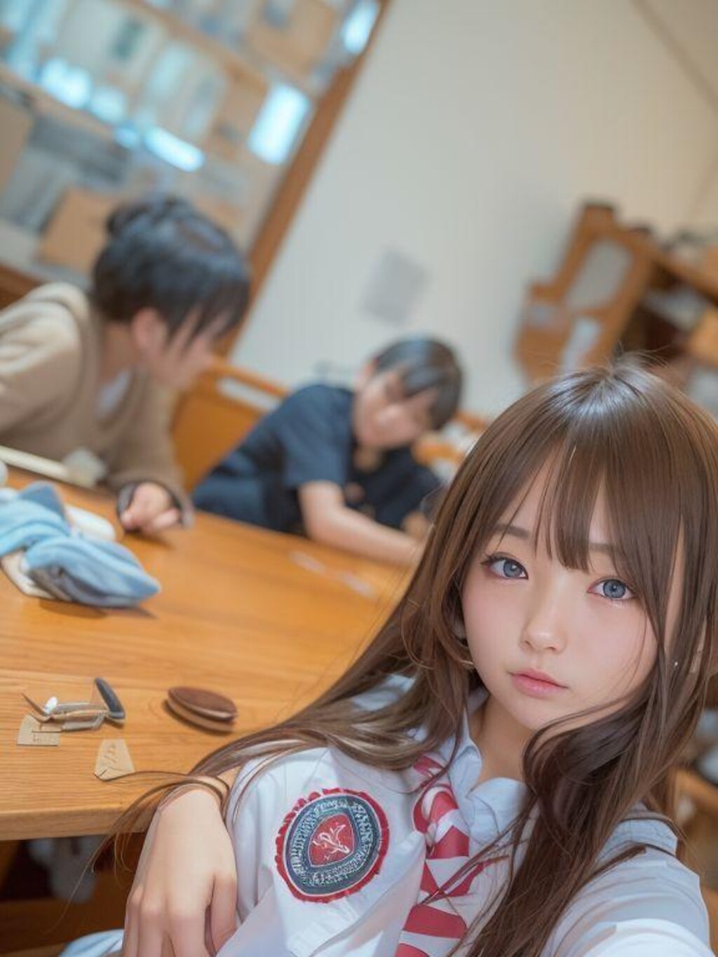 ヤンママ休憩中