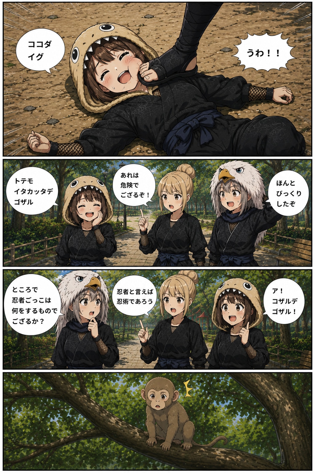 ちゃんとしたノコ金漫画　第6話「おニンニン」