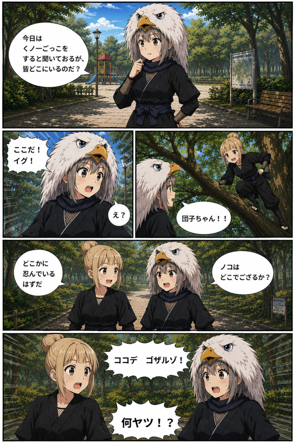 ちゃんとしたノコ金漫画　第6話「おニンニン」