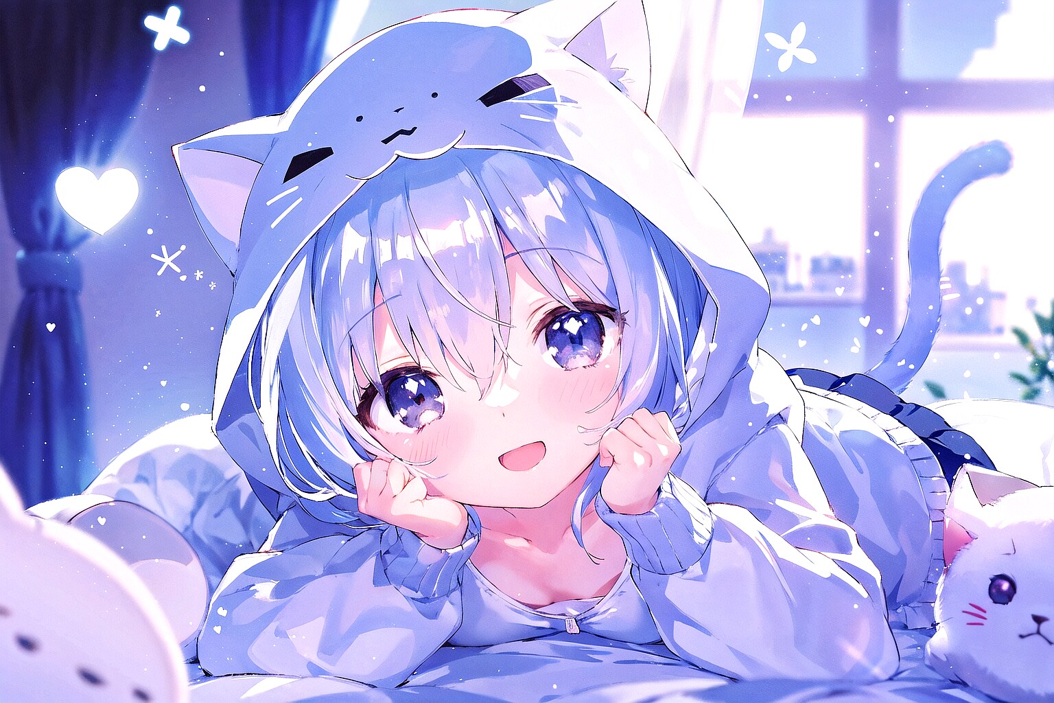 お外は寒いので