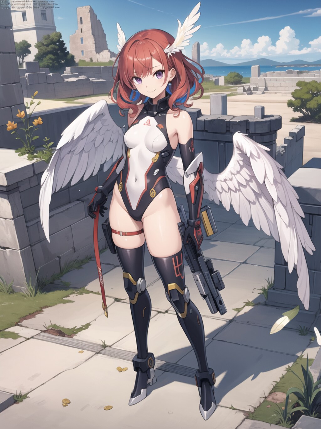 武器持ち　天使　３