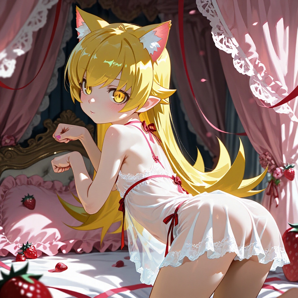 しのぶ　キャットネグリジェ
