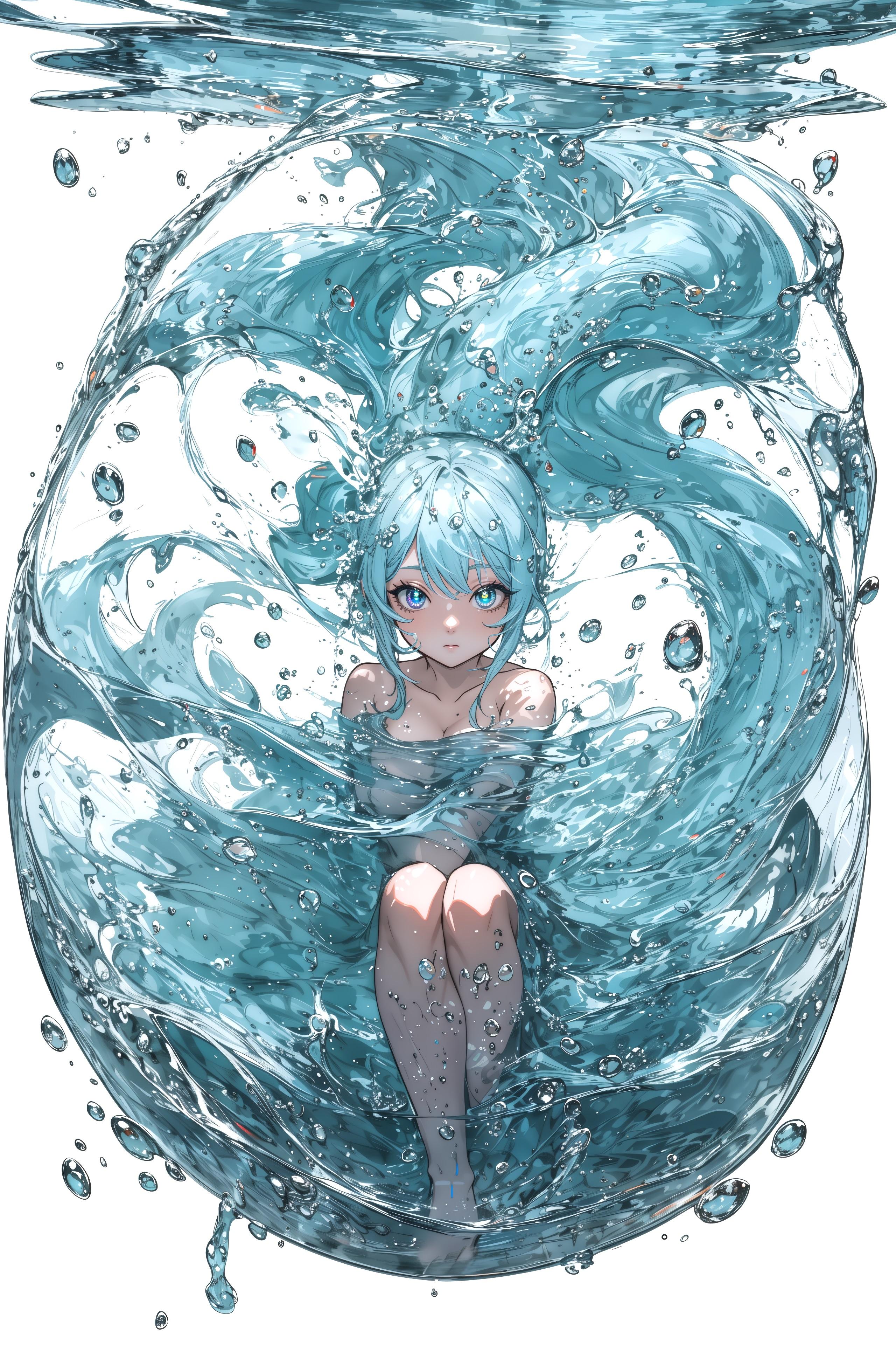 水滴少女