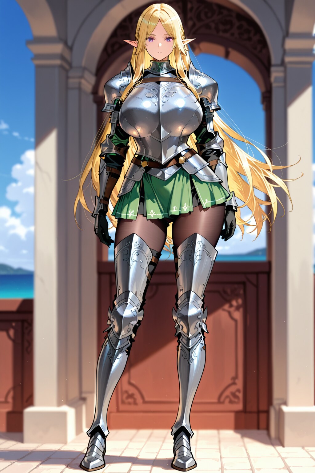 エルフの女騎士