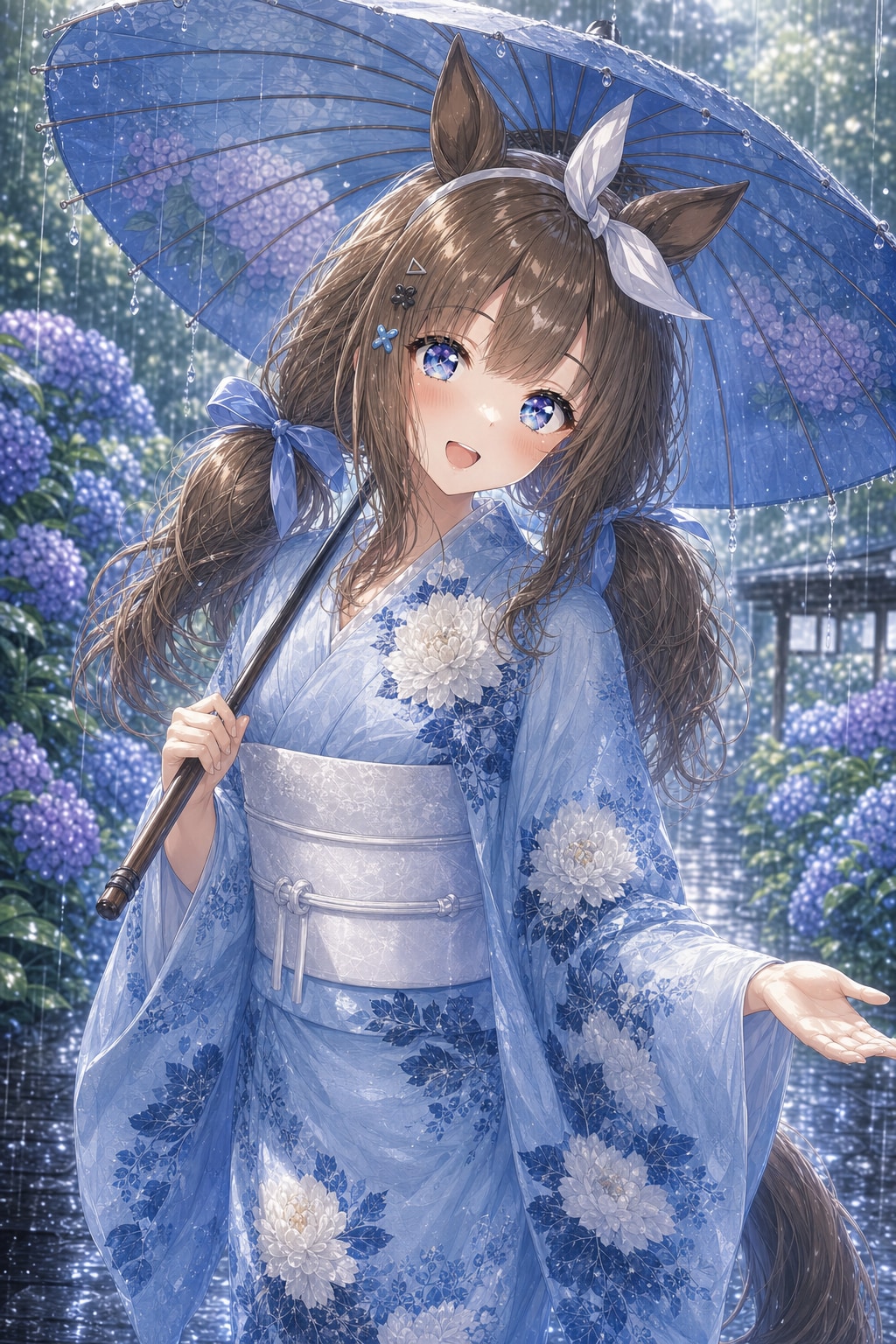 和傘＆着物アイちゃん