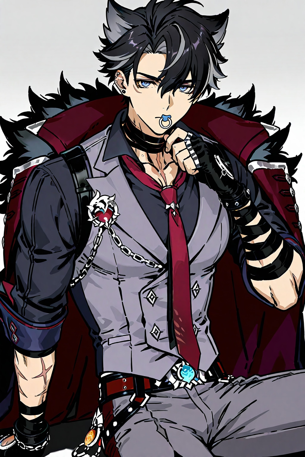 Wriothesley / pacifier | の人気AIイラスト・グラビア