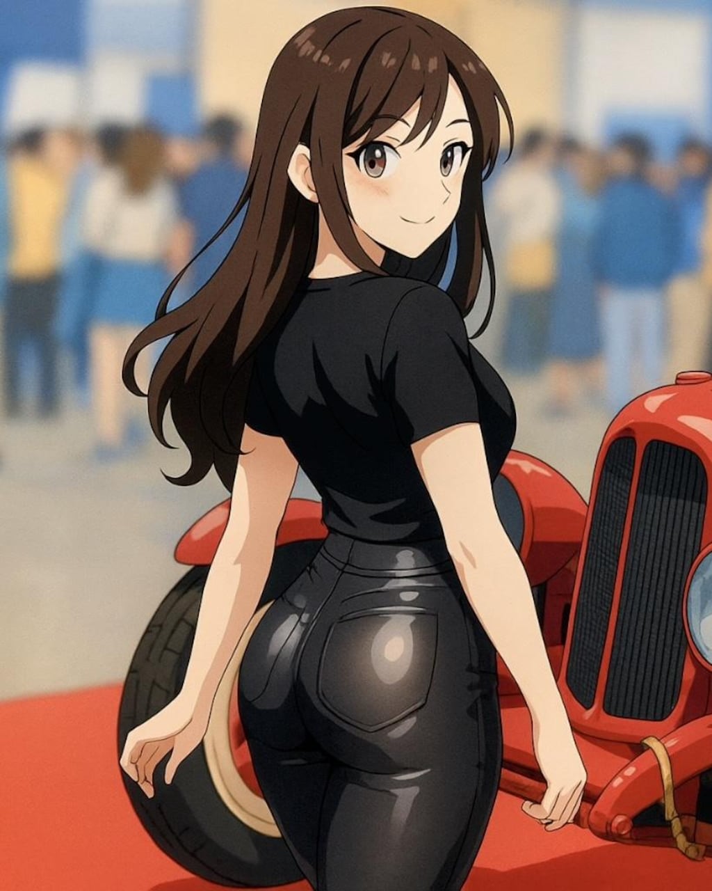 クルマと美女