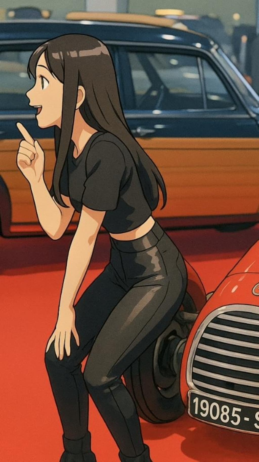 クルマと美女