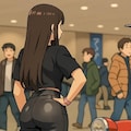 クルマと美女 2枚目