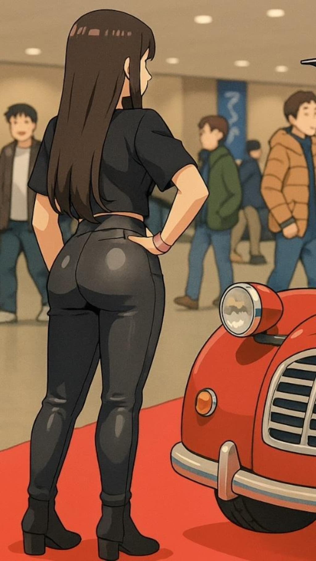 クルマと美女