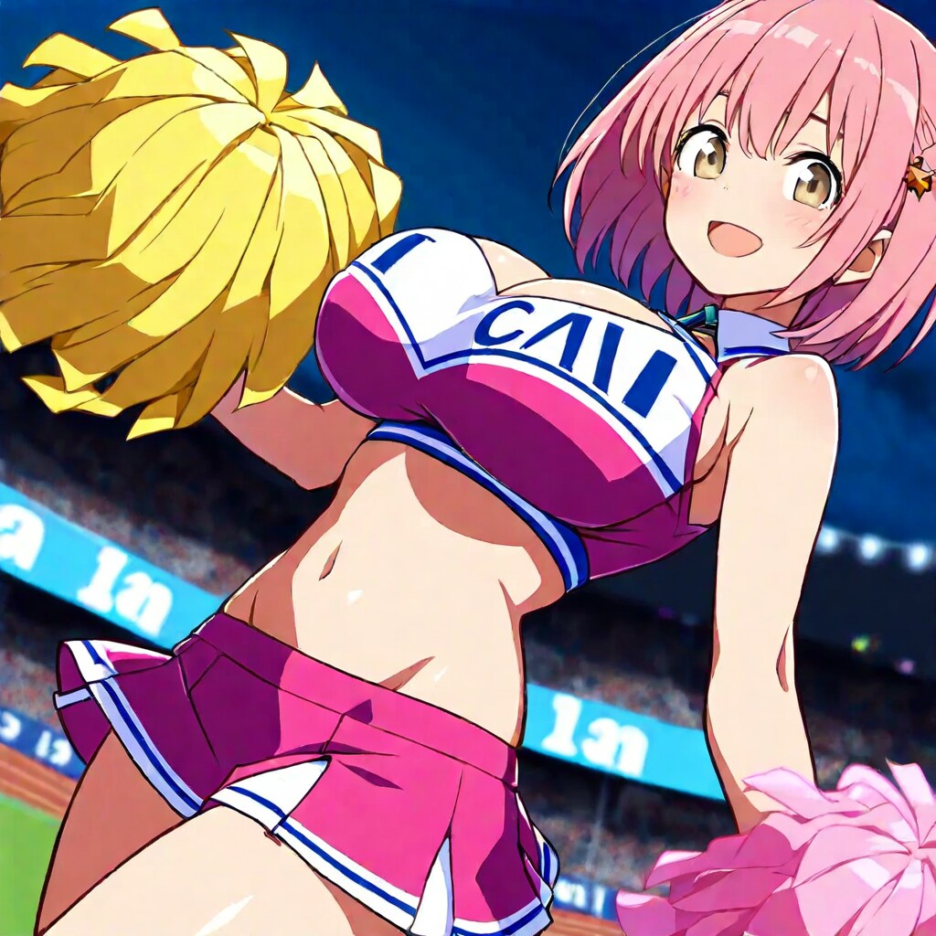 看板娘：マナ・テティス　チアガール編その3