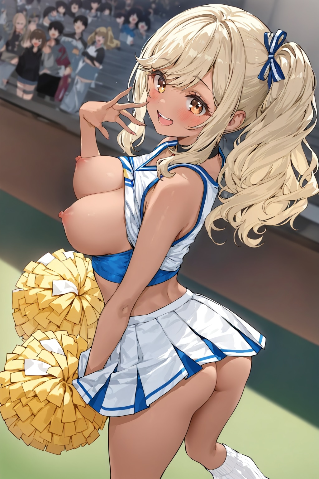 丸出しチアリーダー　妹ギャルちゃん2