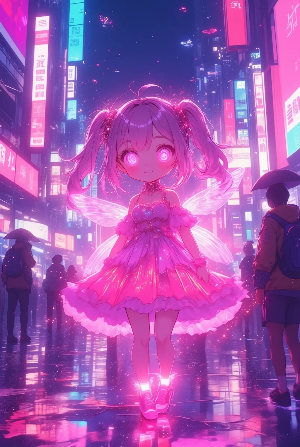 サイバーパンクなフリフリちゃん