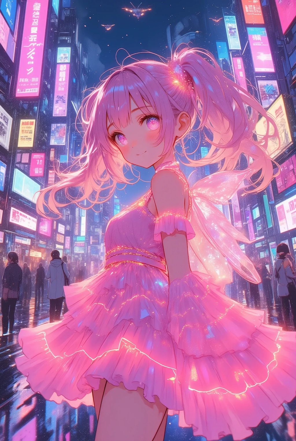 サイバーパンクなフリフリちゃん