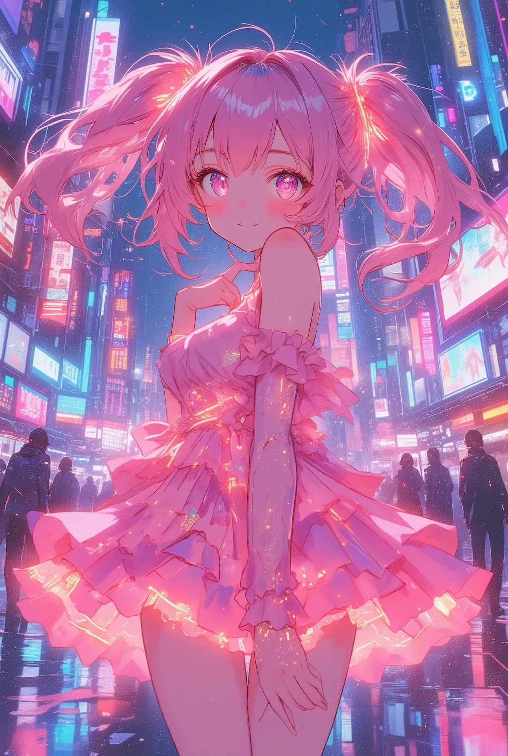 サイバーパンクなフリフリちゃん