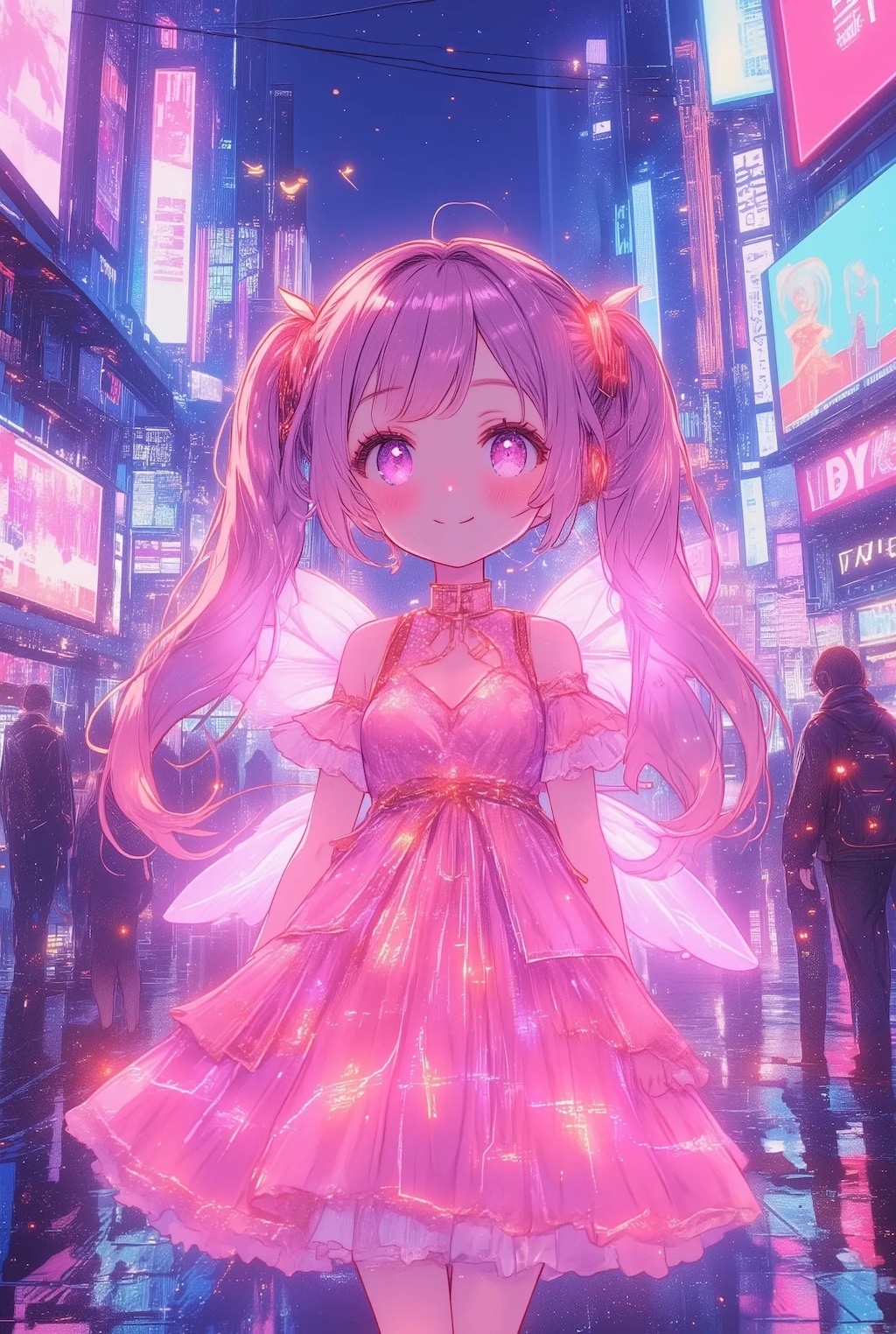 サイバーパンクなフリフリちゃん