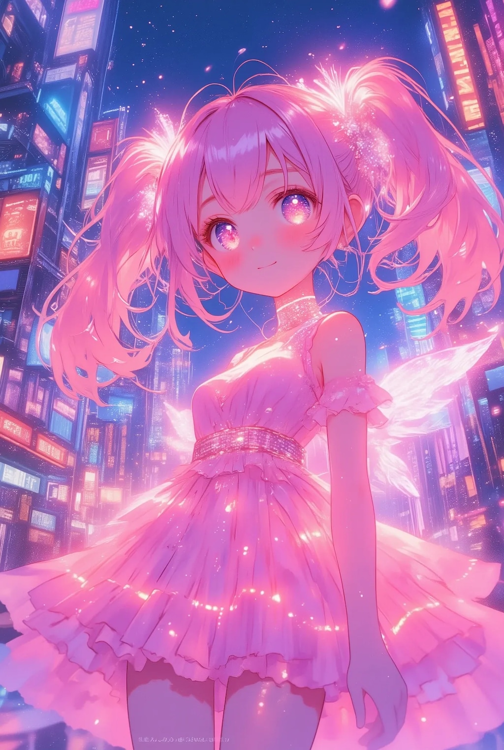 サイバーパンクなフリフリちゃん