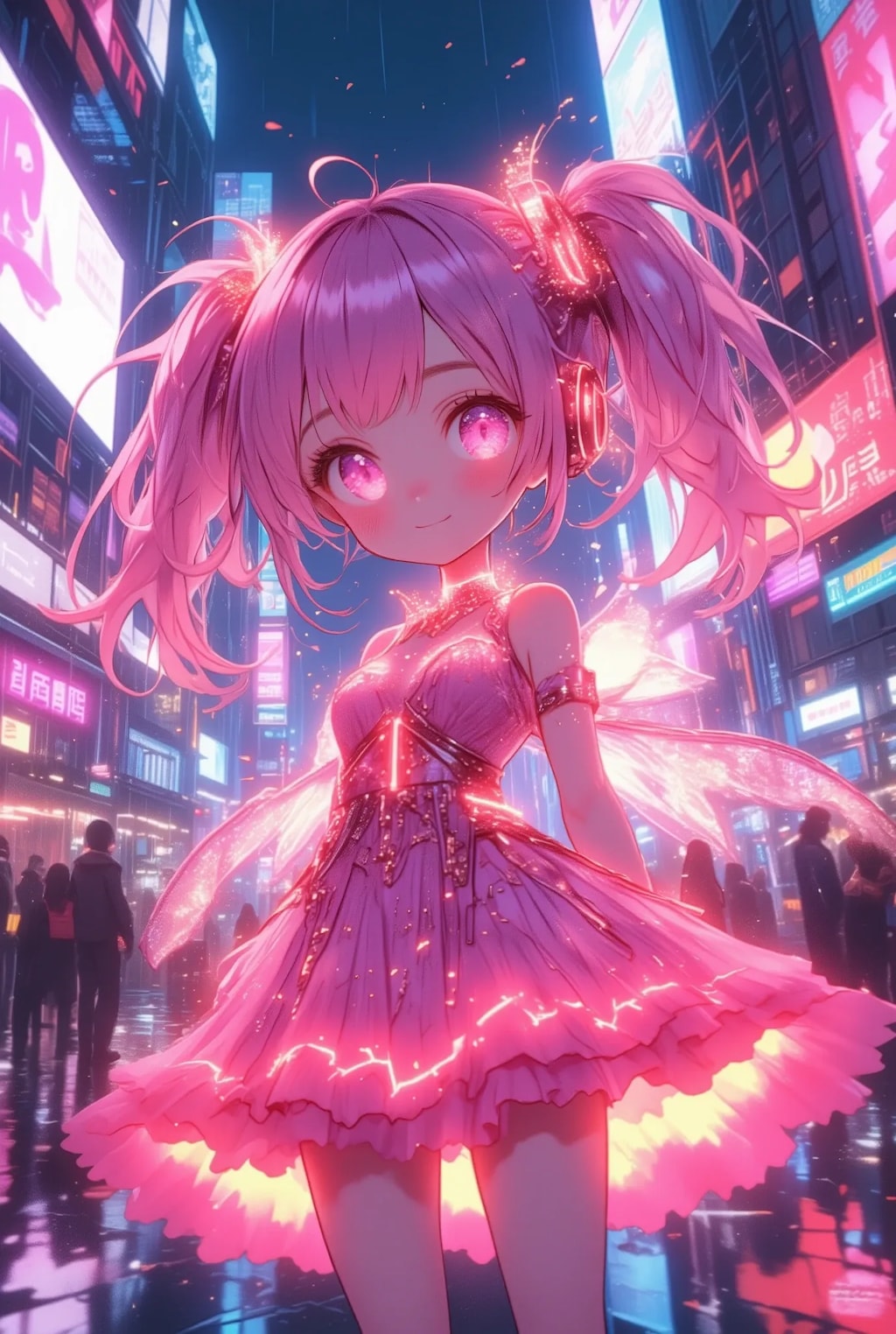 サイバーパンクなフリフリちゃん