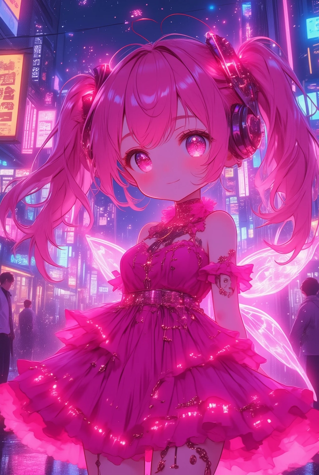 サイバーパンクなフリフリちゃん