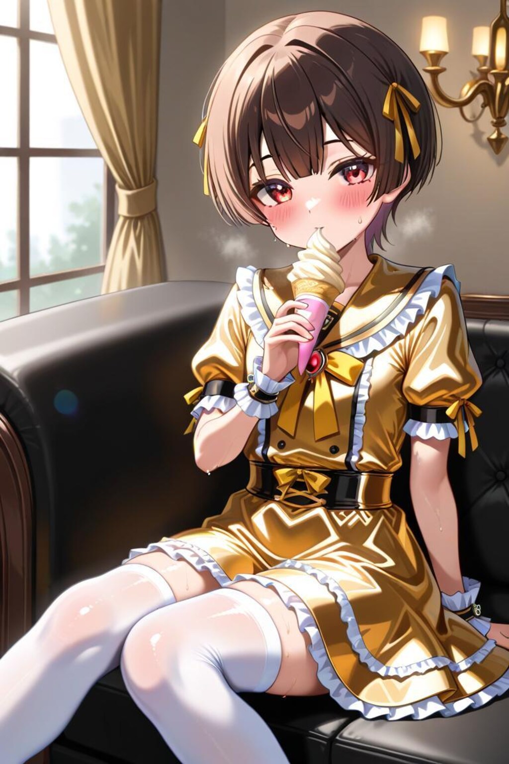 自宅でナチュラルに女装する男子　あゆむ君