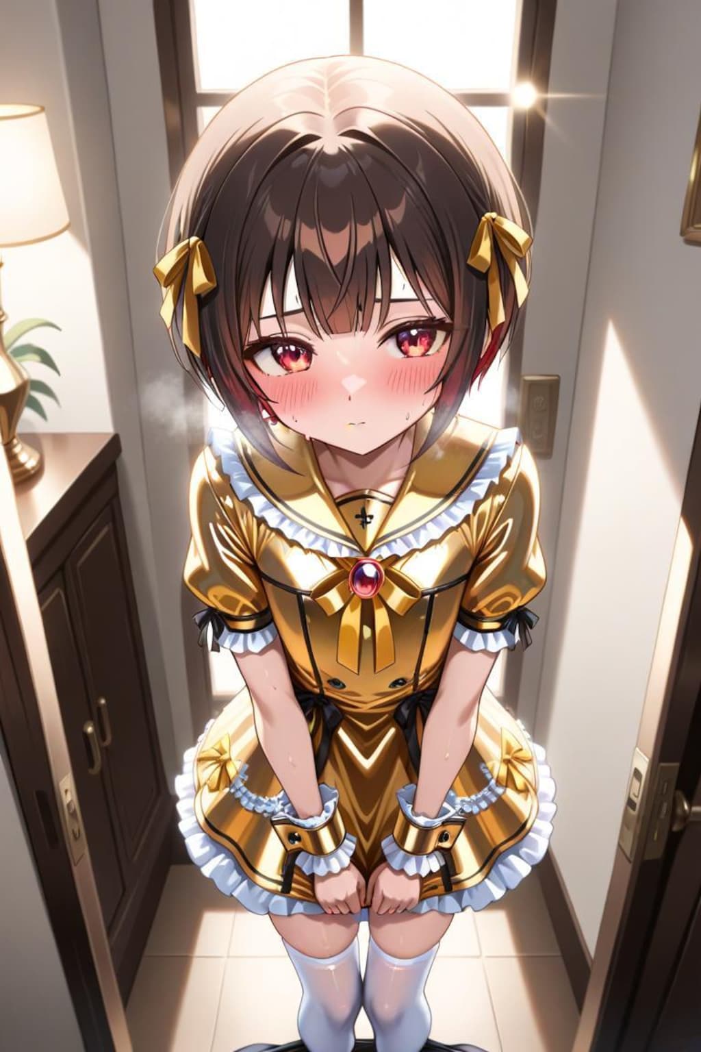 自宅でナチュラルに女装する男子　あゆむ君