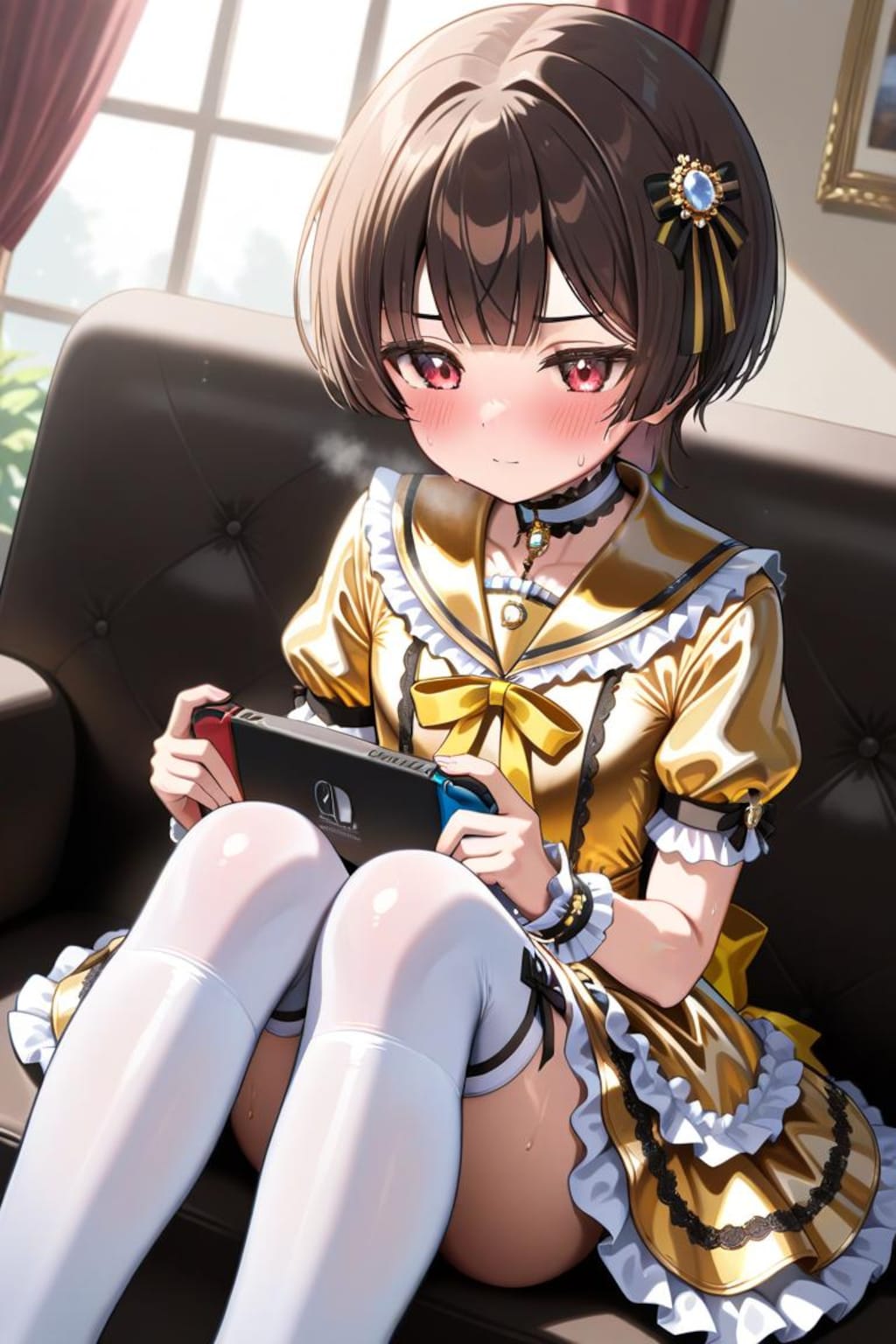 自宅でナチュラルに女装する男子　あゆむ君