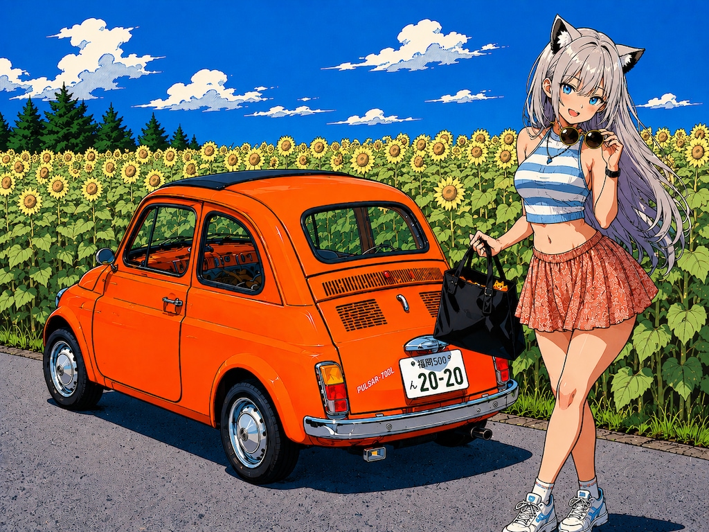 ねこドライブ　週末リゾート📷😹