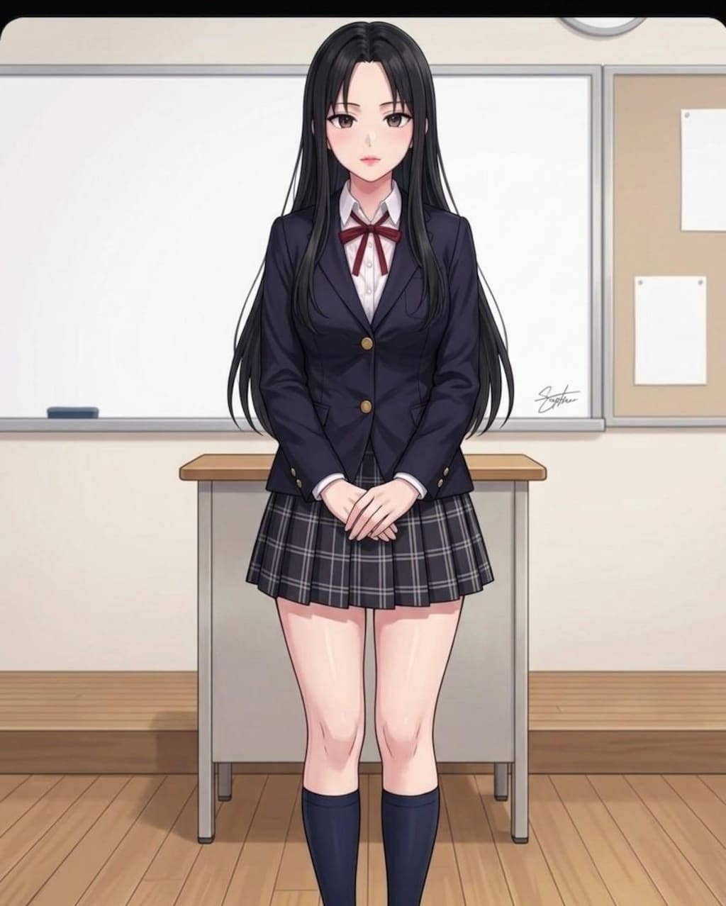 ブレザー女子