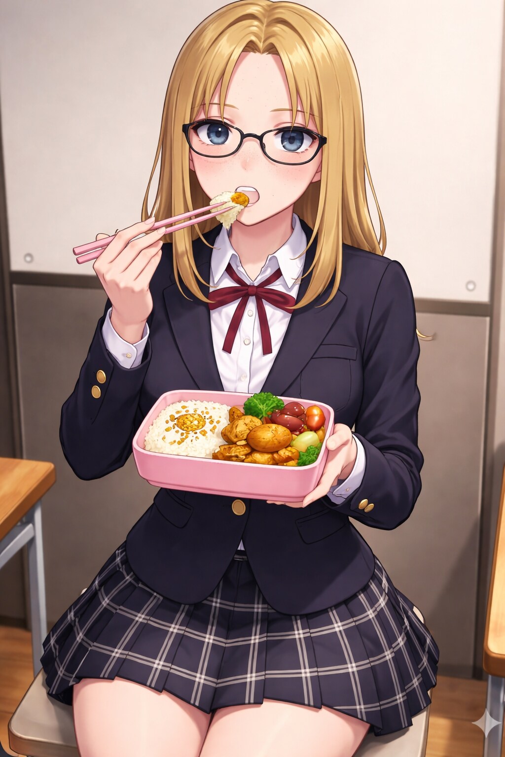 ブレザー女子